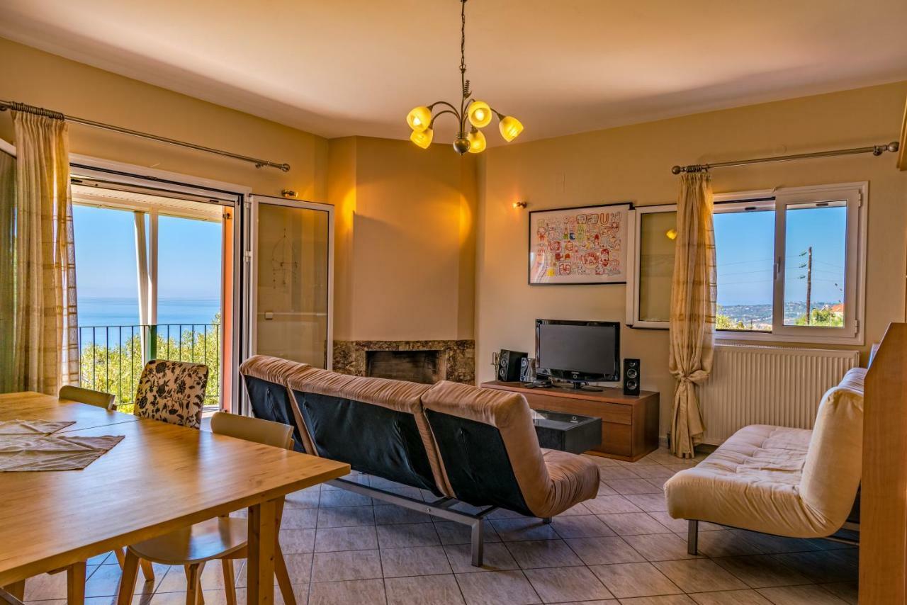 Ioannis House Sea View-Perfect Family Holidays Lourdata  Esterno foto