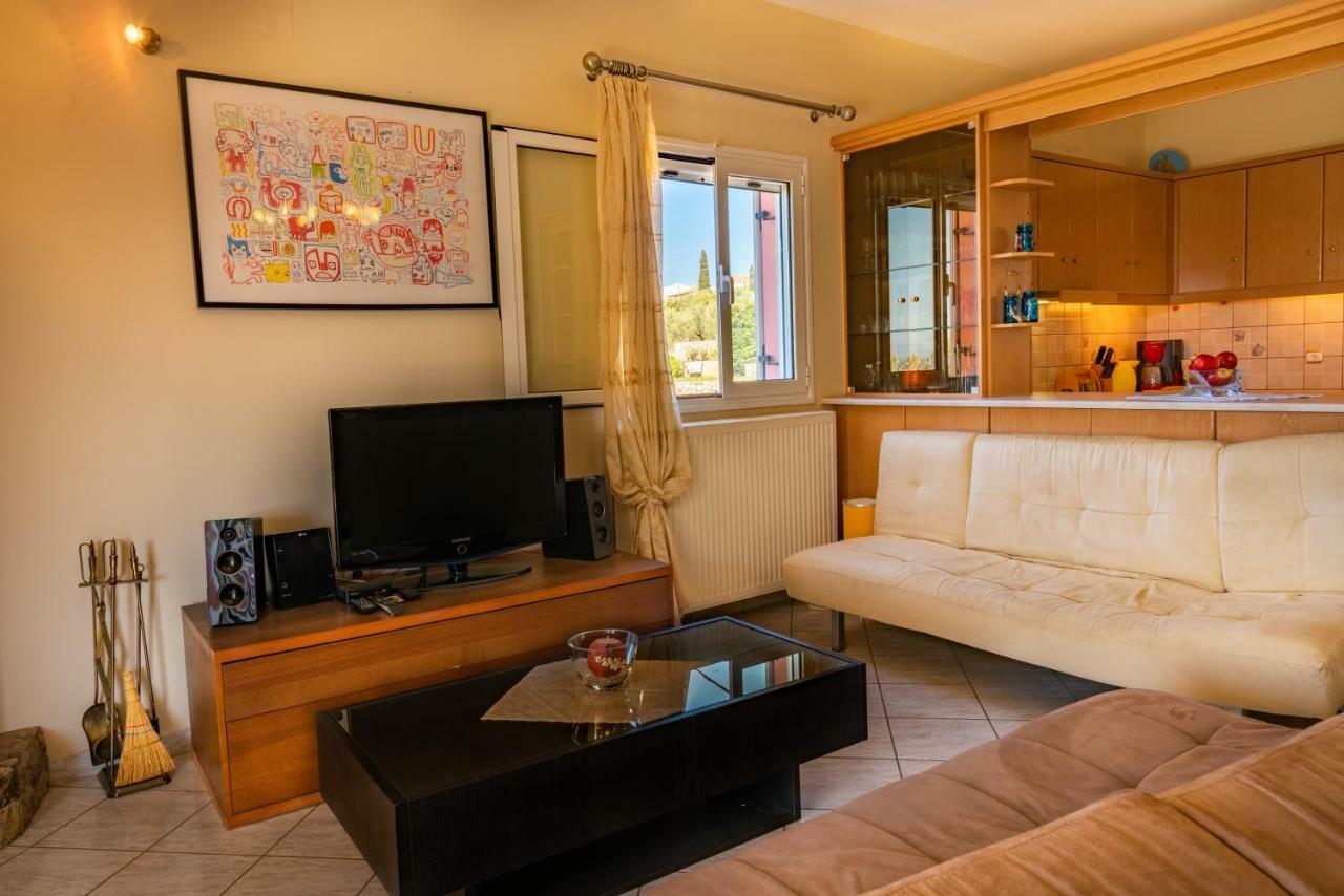 Ioannis House Sea View-Perfect Family Holidays Lourdata  Esterno foto