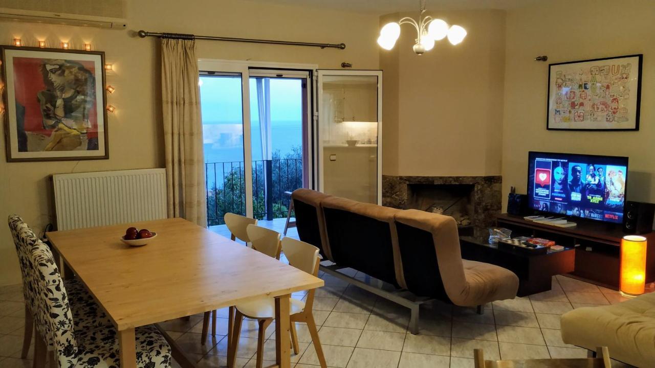 Ioannis House Sea View-Perfect Family Holidays Lourdata  Esterno foto